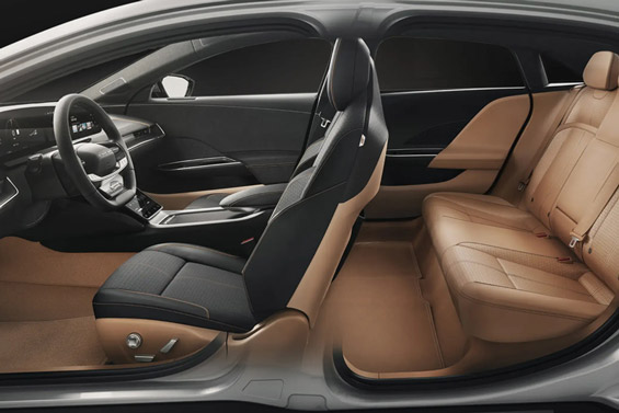 Lucid Air Seating Space