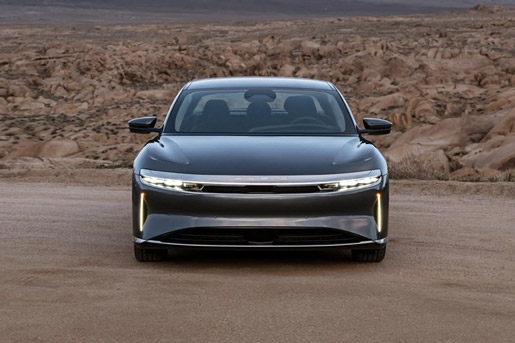 Lucid Air front view