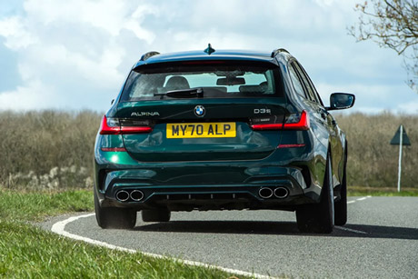 Rear view of Alpina D3 S Touring