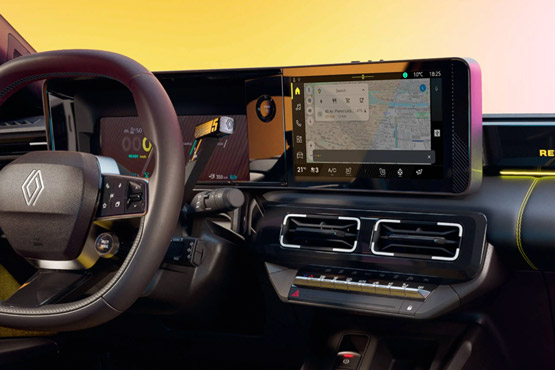 Renault 5 Electric Central Control Display