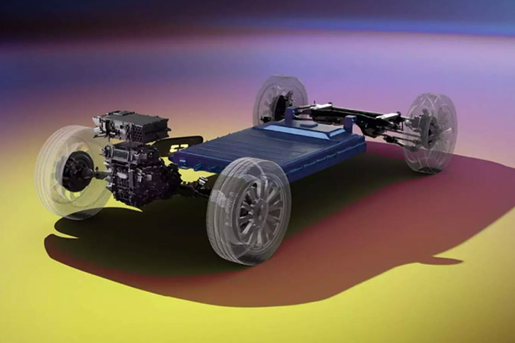 Renault 5 electric vehicle powertrain system