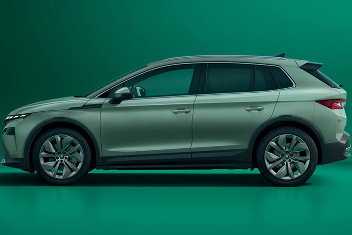 Side view of the 2026 Skoda Elroq