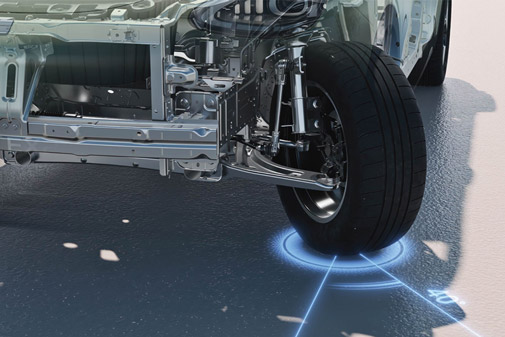 Turning radius of the 2026 Geely EX2