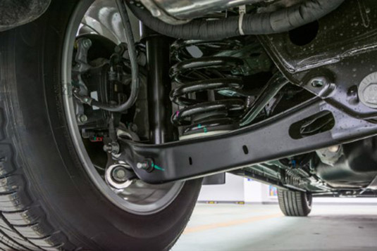 Wear and tear on car suspension system components