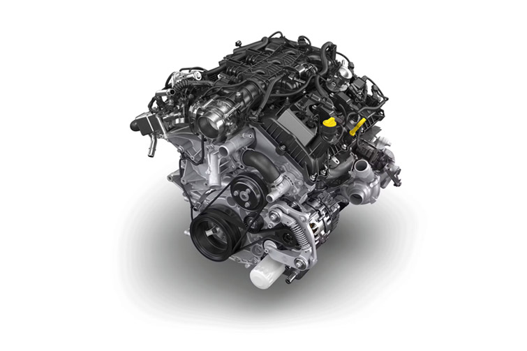 2026 Ford F-150 3.5L PowerBoost Full-Hybrid V6 engine