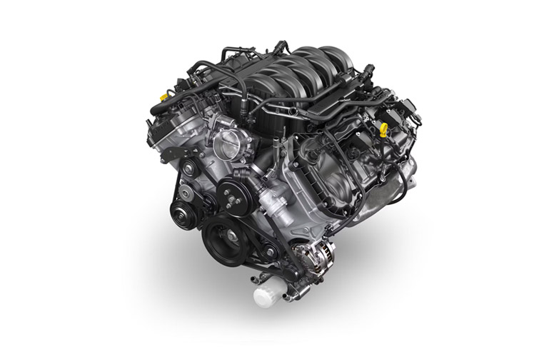 2026 Ford F-150 5.0L Ti-VCT V8 engine