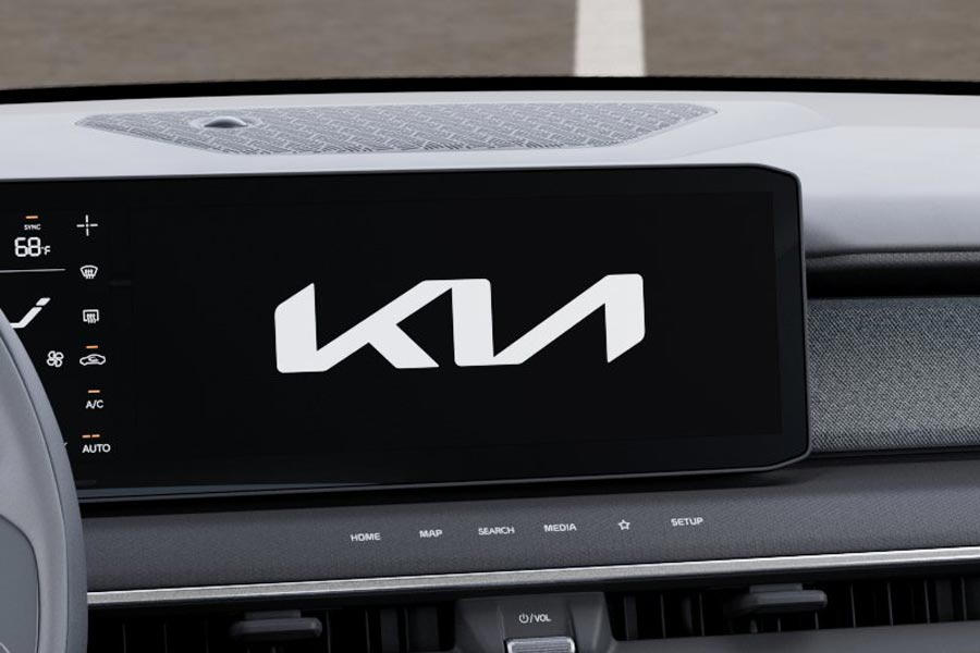 2026 Kia EV9 center console display screen