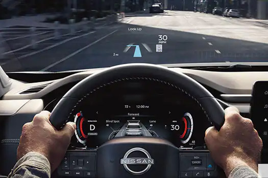 2026 Nissan Pathfinder Head-Up Display