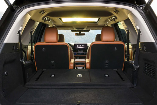 2026 Nissan Pathfinder trunk