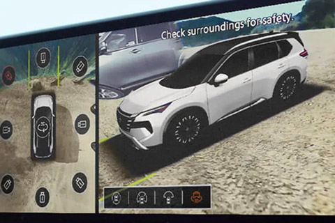 2026 Nissan Rogue HD Enhanced Intelligent Around View Monitor