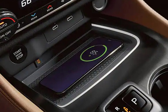 2026 Nissan Rogue wireless phone charging