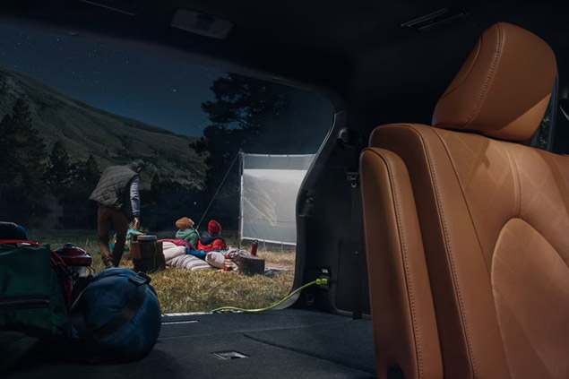 2026 Toyota Highlander trunk space
