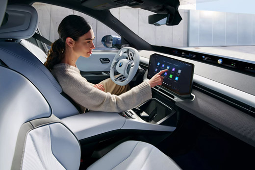 2027 BMW iX3 front interior