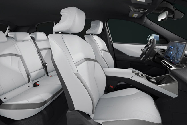 Interior space of the 2027 BMW iX3