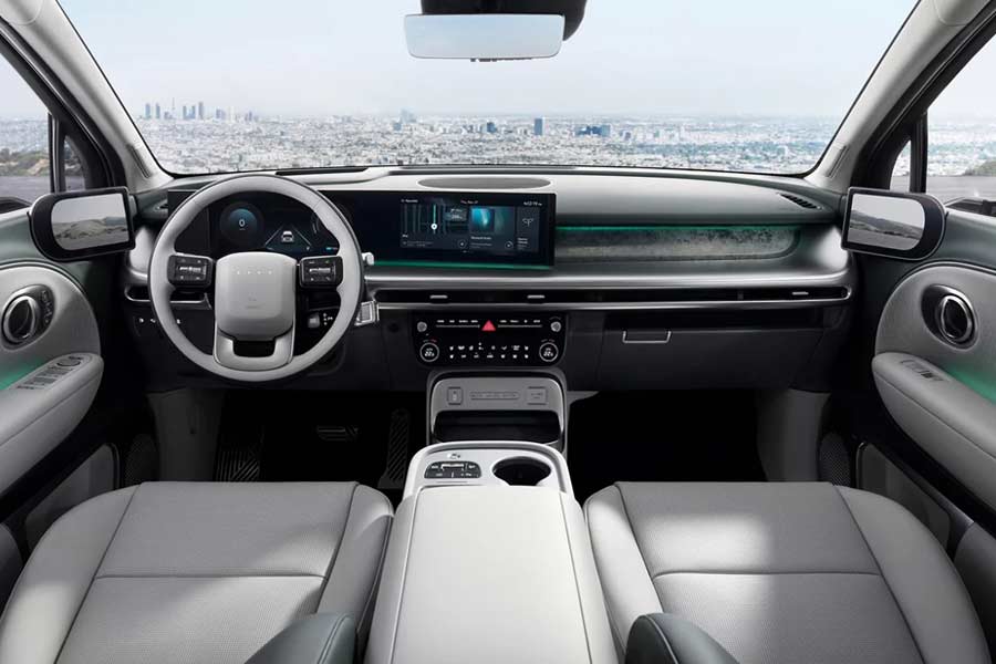 Interior view of the 2026 Hyundai IONIQ 9