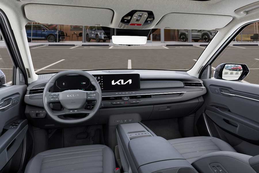 Interior view of the 2026 Kia EV9