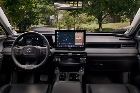 Interior view of the 2026 Toyota RAV4