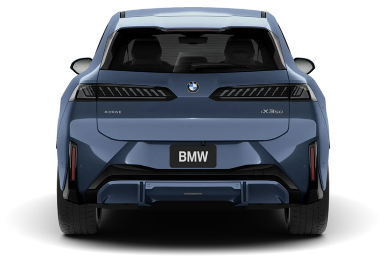 Rear view of the 2027 BMW iX3