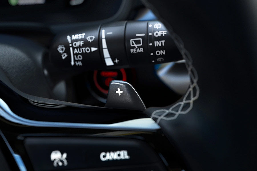 2026 Honda Civic Hatchback Deceleration Selector