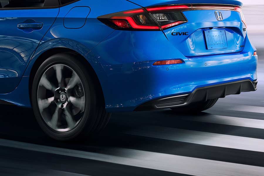 2026 Honda Civic Hatchback Rear View