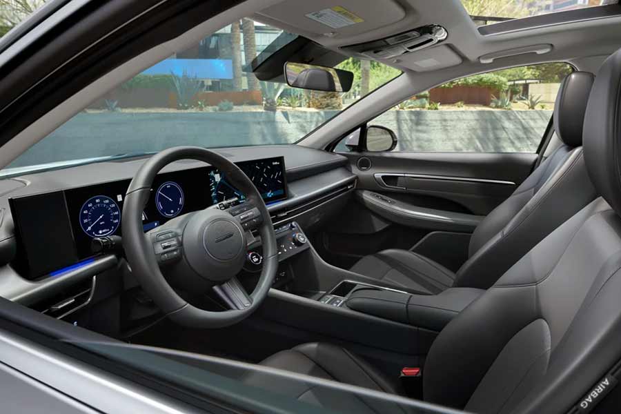 2026 Hyundai Sonata Limited Hybrid with Black Leather