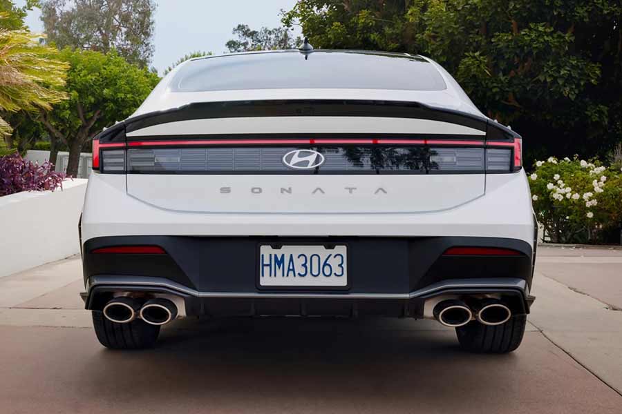 2026 Hyundai Sonata N Line rear fascia