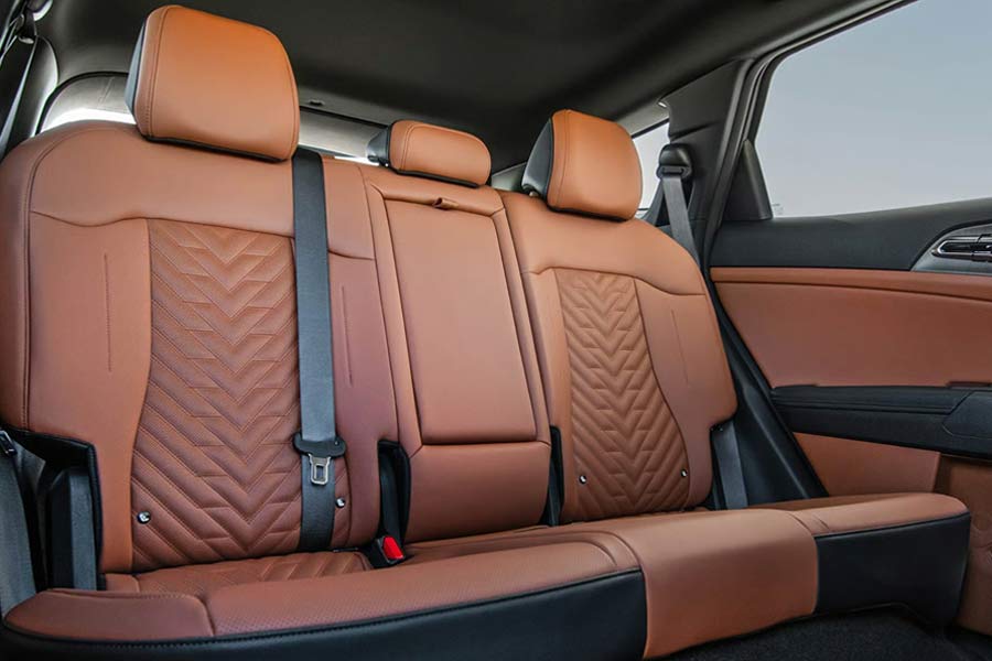 2026 Kia Sportage Second-Row Seats