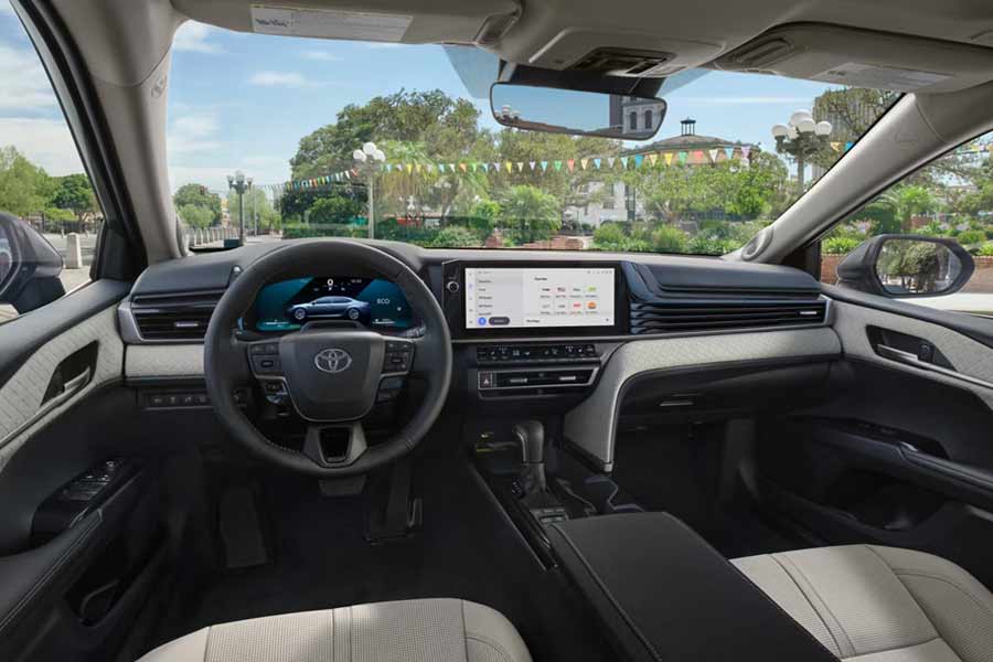2026 Toyota Camry XLE front interior