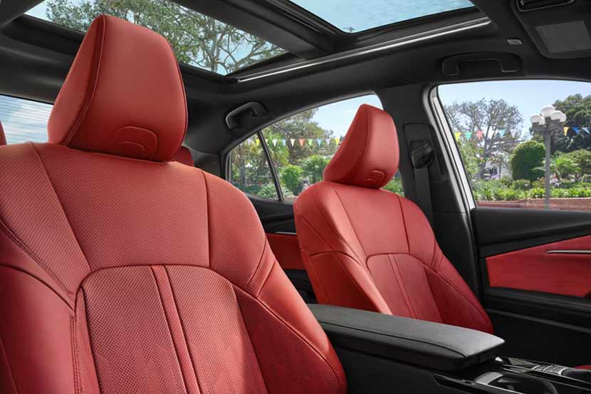 2026 Toyota Camry XLE front seats and sunroof