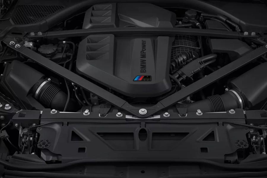 2027 BMW M4 Coupe engine compartment