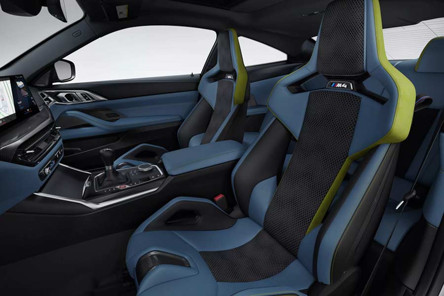 2027 BMW M4 Coupe front seats