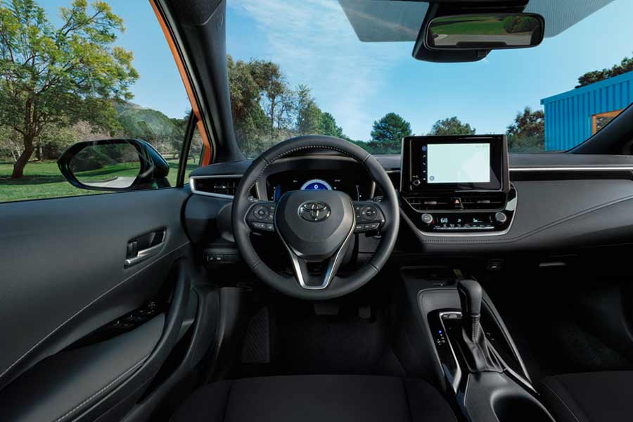 2027 Toyota Corolla Hatchback Driver's View