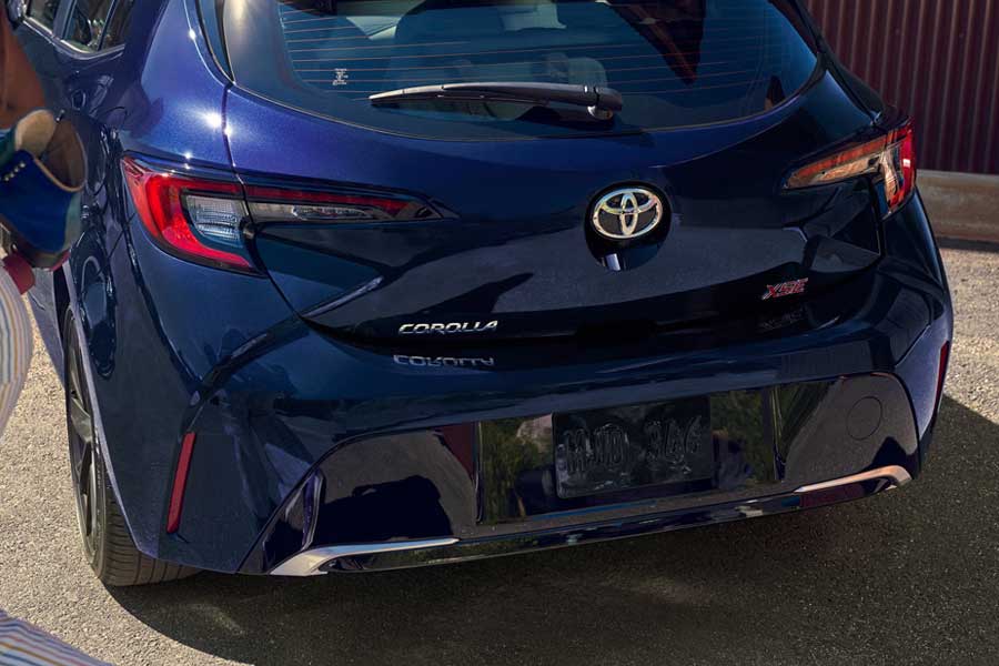 2027 Toyota Corolla Hatchback Rear view