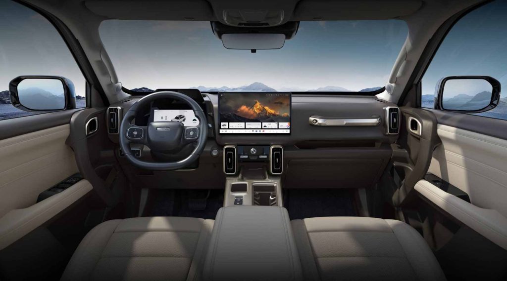 2026 Haval Big Dog front-row interior
