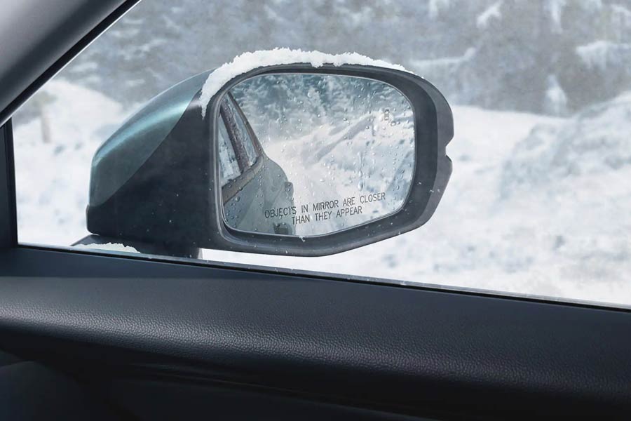 2027 Honda HR-V EX-L close up of heated side mirrors