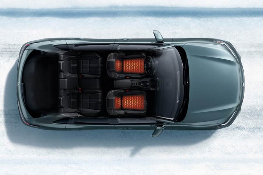 2027 Honda HR-V EX-L heated front seats overhead view