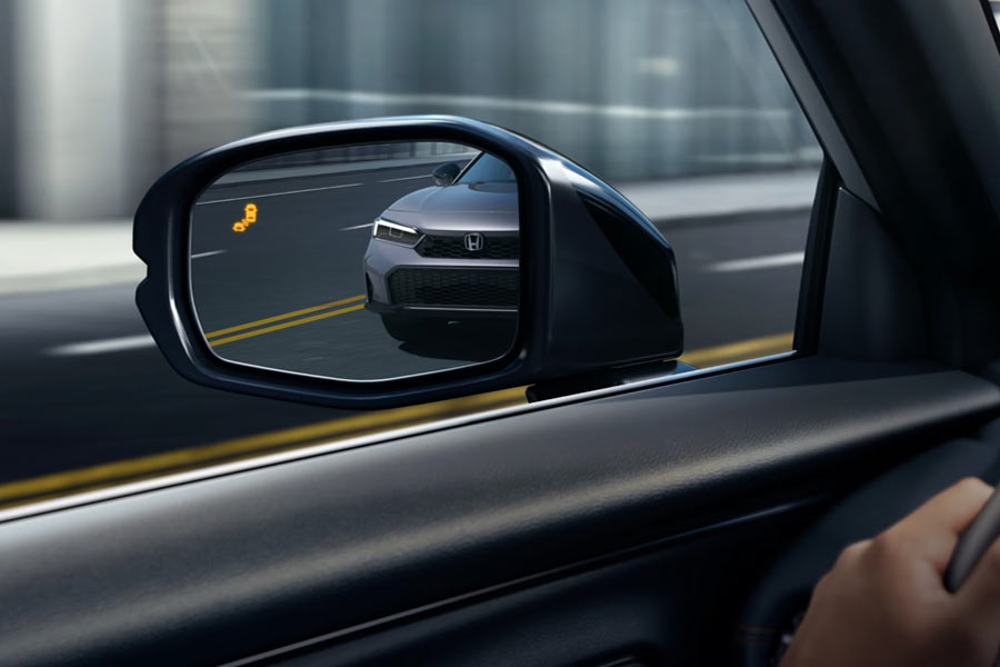 2027 Honda HR-V Sport in Urban Gray Pearl feauting Blind Spot Information System