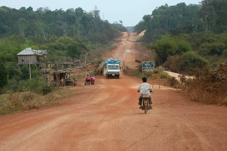 Mondulkiri Road Cambodia